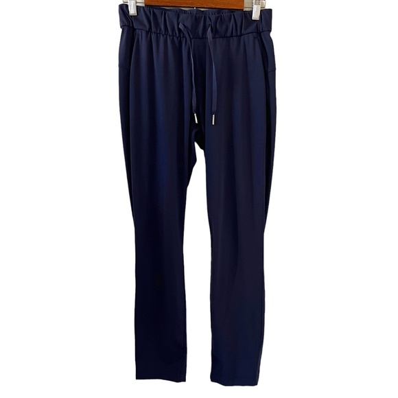 Lululemon On The Fly Pants 28" In Midnight Navy Size 4 - Picture 1 of 11